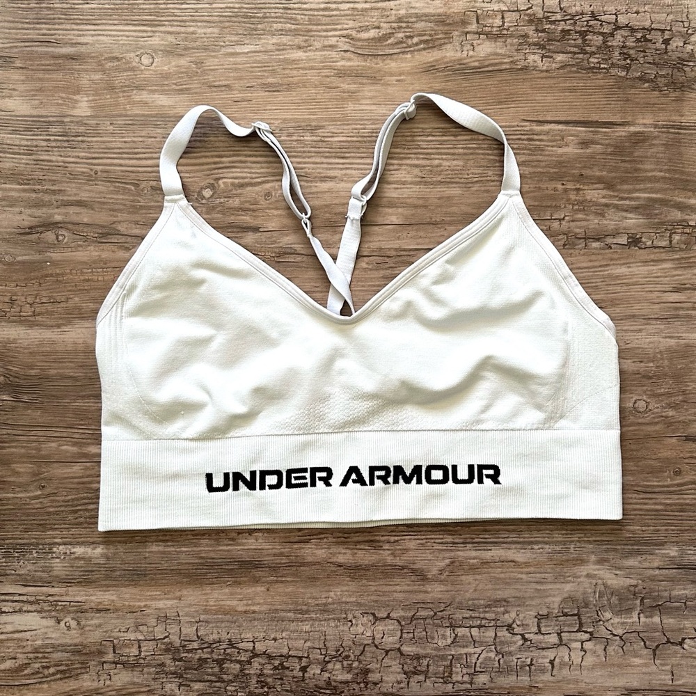 Under Armour Women's Light Gray Sports Bra